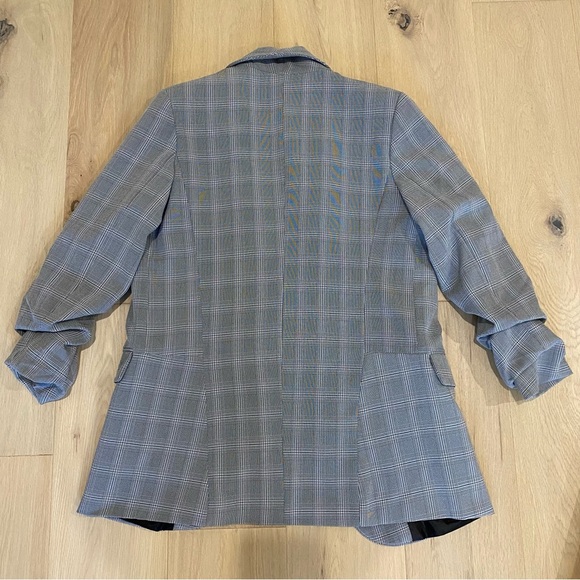Another Story | Grey Plaid Blazer Suit Jacket 🤍 - Picture 4 of 8